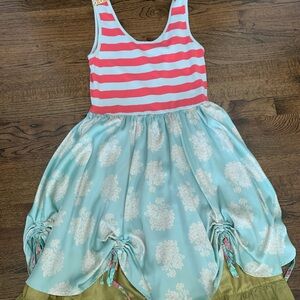 Matilda Jane Serendipity Cupcake Dress Small EEUC